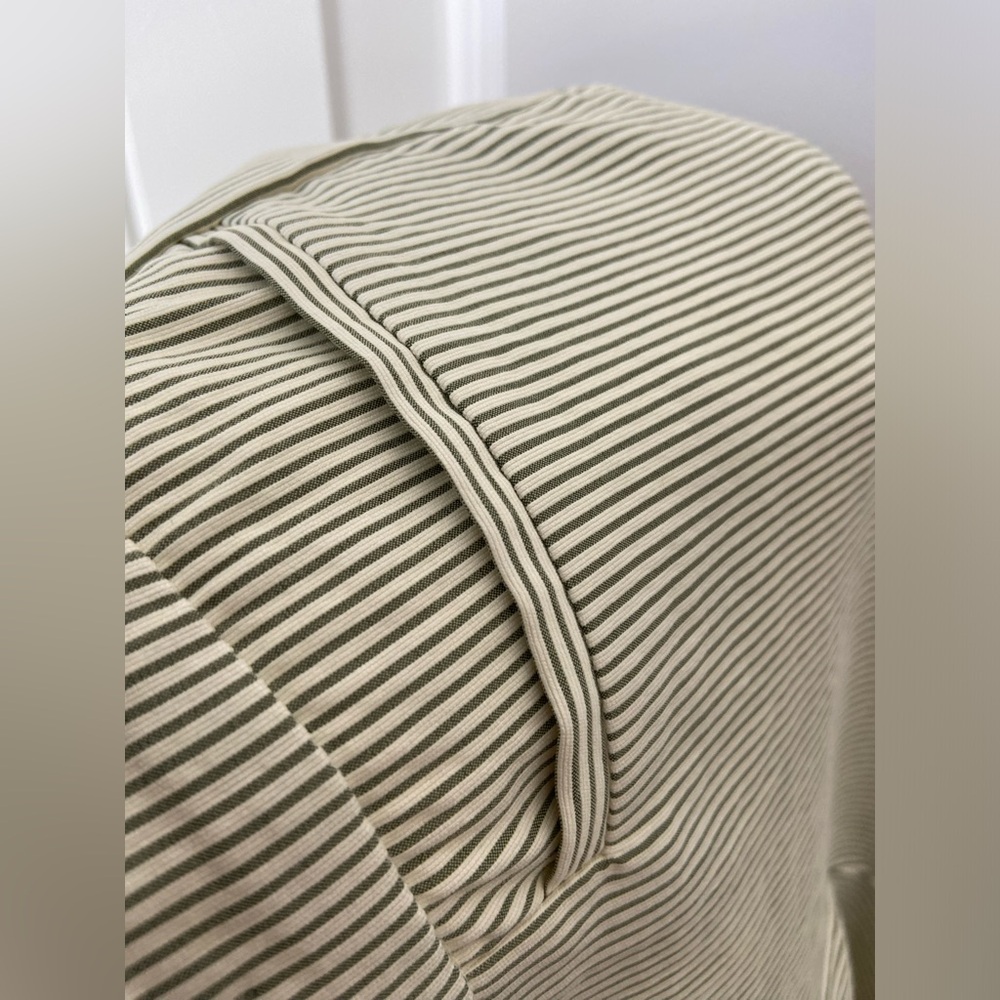 Chico's 1P (US 8P) icon Stripe ankle Pants so slimming brigitte slim leg nwt - Picture 14 of 15